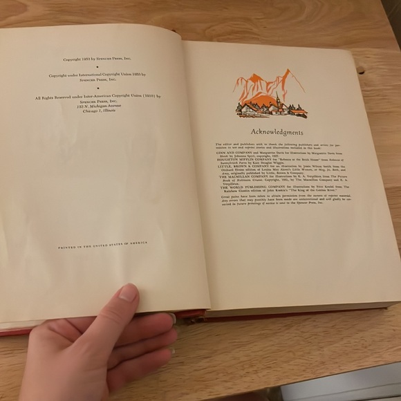 Old Time Favorites The Children’s Hour hardcover vintage 1953 book 3 - Picture 13 of 17